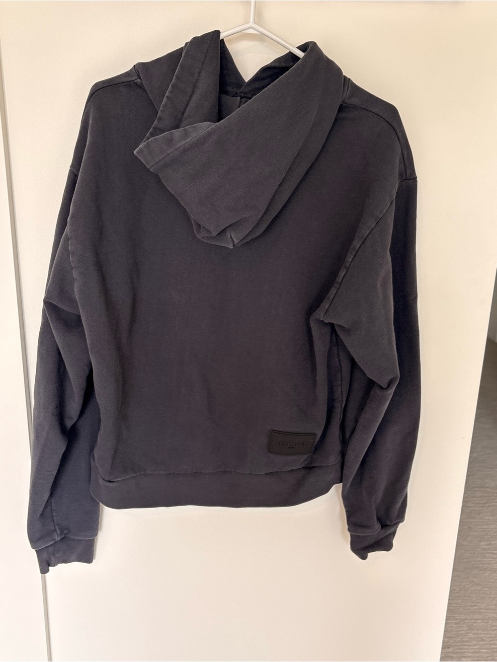 WE11DONE Black Logo Hoodie - Picture 5 of 6